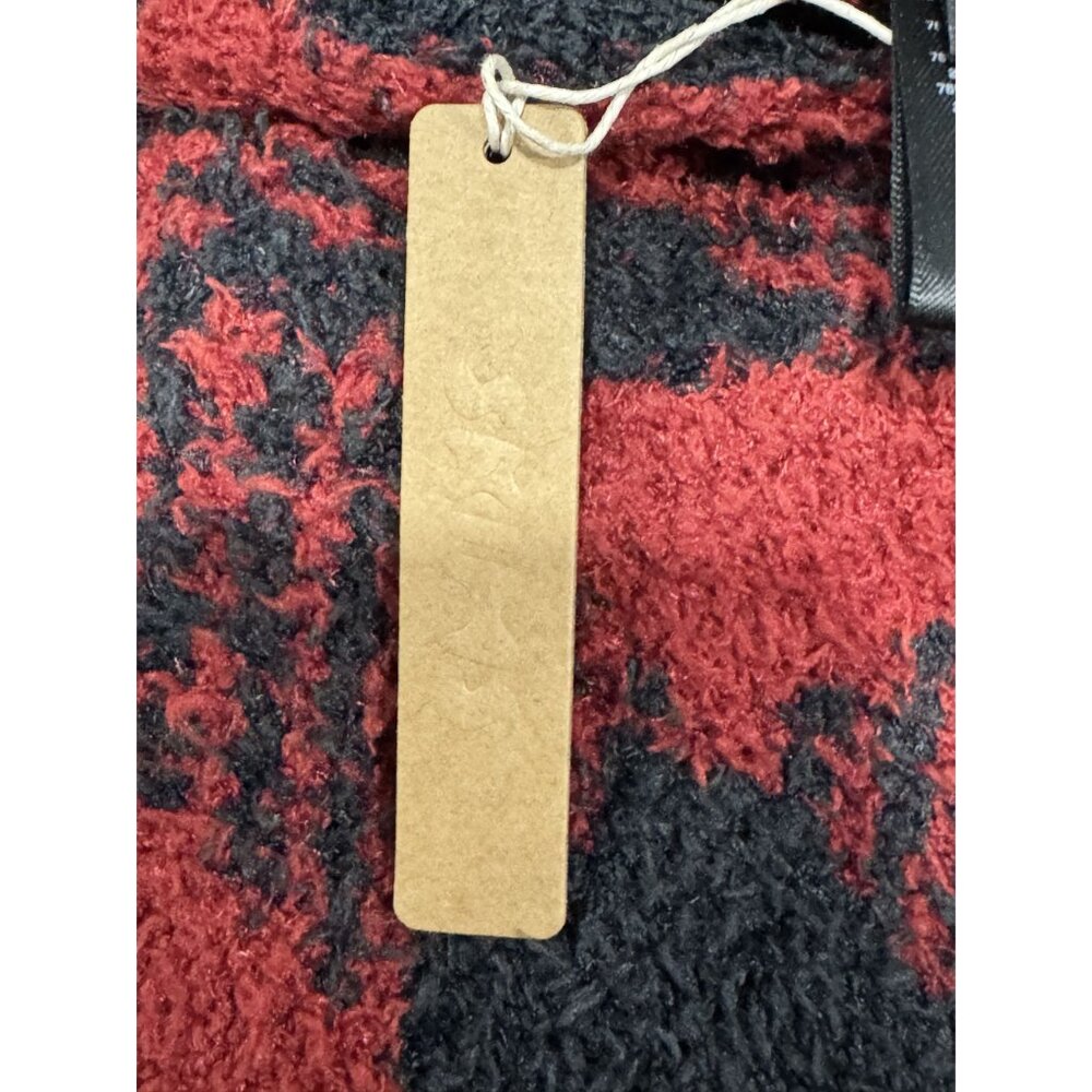 SKIMS Women Red and Black Hoodie Sweater SMALL - Picture 4 of 5